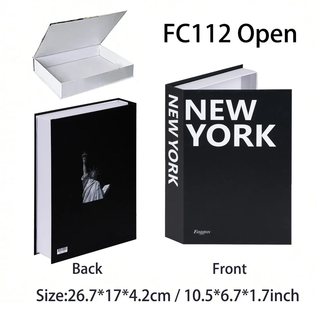 Luxury Fake Books Home Decoration Accessories for Living Room Fashion Fake Book Storage Box Simple Nordic Coffee Table Books