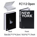 Luxury Fake Books Home Decoration Accessories for Living Room Fashion Fake Book Storage Box Simple Nordic Coffee Table Books