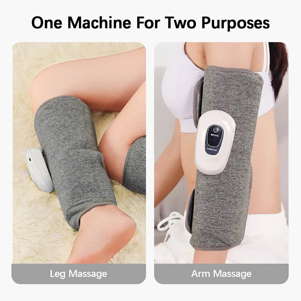 Wireless Rechargeable Electric Leg/Arm Massager Air Compression