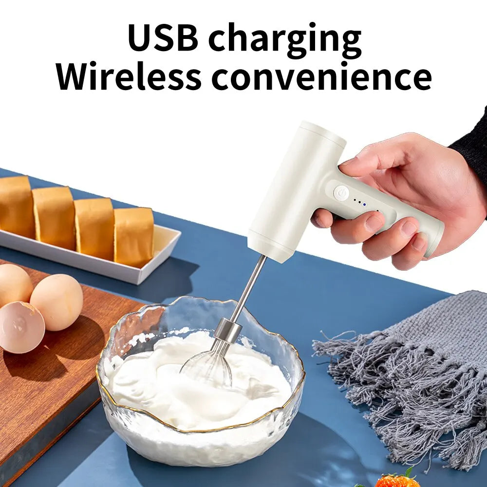 Portable 3-Speed Electric Food Mixer 3-Colors