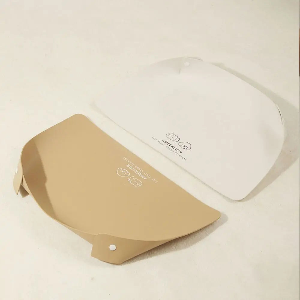 Pet Supplies PU Leather Pet Anti Spill Placemat Waterproof Oil Resistant Cat Bowl Mat Anti Slip Dog Food Pad Kitten