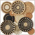 11 Pcs Boho Hanging Wall Basket Set