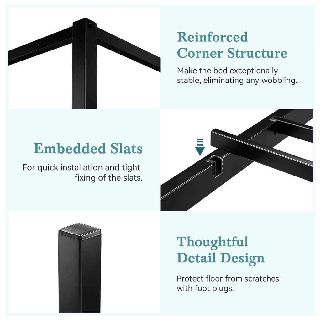 Canopy Enhanced 4-Poster Bed Frame