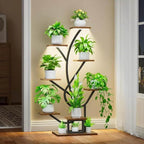 GlowGrow 8-Tier Plant Stand – Elevate & Illuminate!