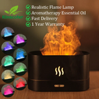 Aroma Diffuser Air Humidifier Ultrasonic Cool Mist Maker, 2 Base Colors