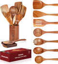 Teak Cooking Utensil Set, 5-Piece
