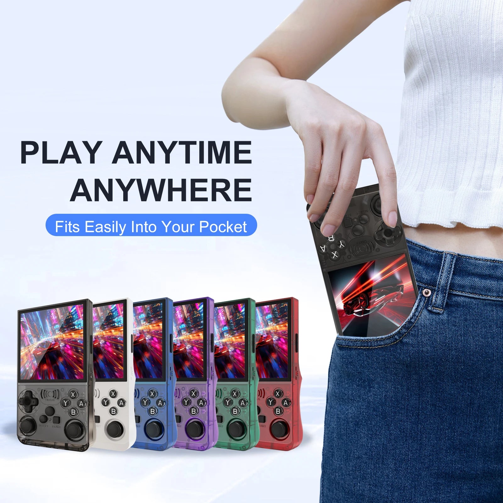 Portable Gaming Console With 15,000+ Built-In Games