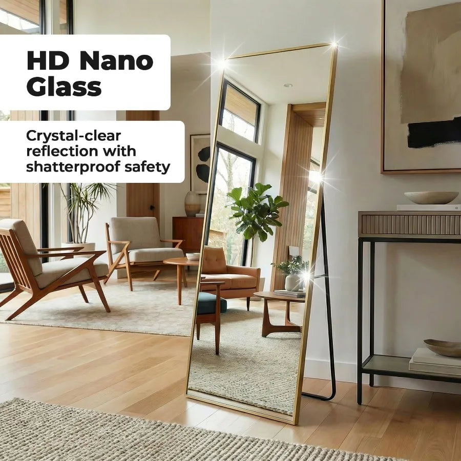 59x16" Full Length Mirror Floor Standing