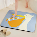 Diatomaceous Earth Bath Mat Various Designs– Quick-Dry Non-Slip Absorbent Rug