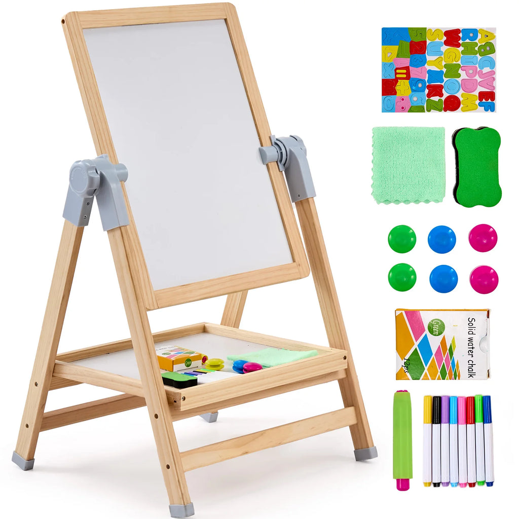 Magnetic Art Easel With Painting Accessories