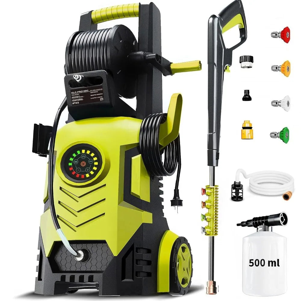 5000PSI Pressure Washer, 8-Level Touch Screen