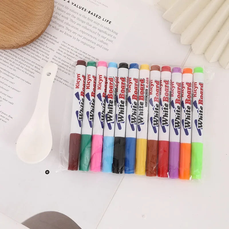 Montessori Floating Marker Pens | Water Suspension Drawing Toy Set