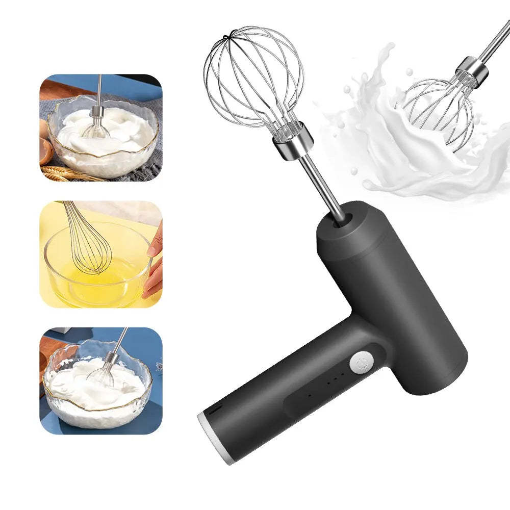 Portable 3-Speed Electric Food Mixer 3-Colors
