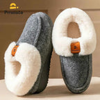 Warm Cozy Platform Wedge Memory Foam Slippers