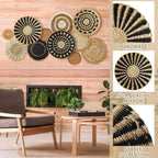 11 Pcs Boho Hanging Wall Basket Set