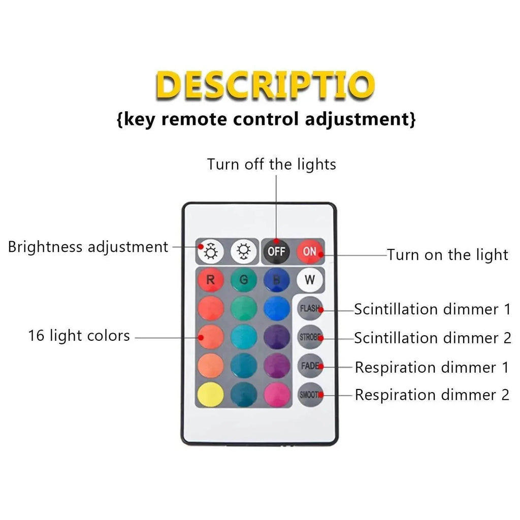 Viral Wave Projector Light 16 Colors Midnight Aura