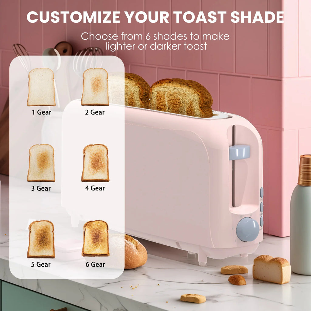 2-Slice Slim Toaster In 6 Modern Colors