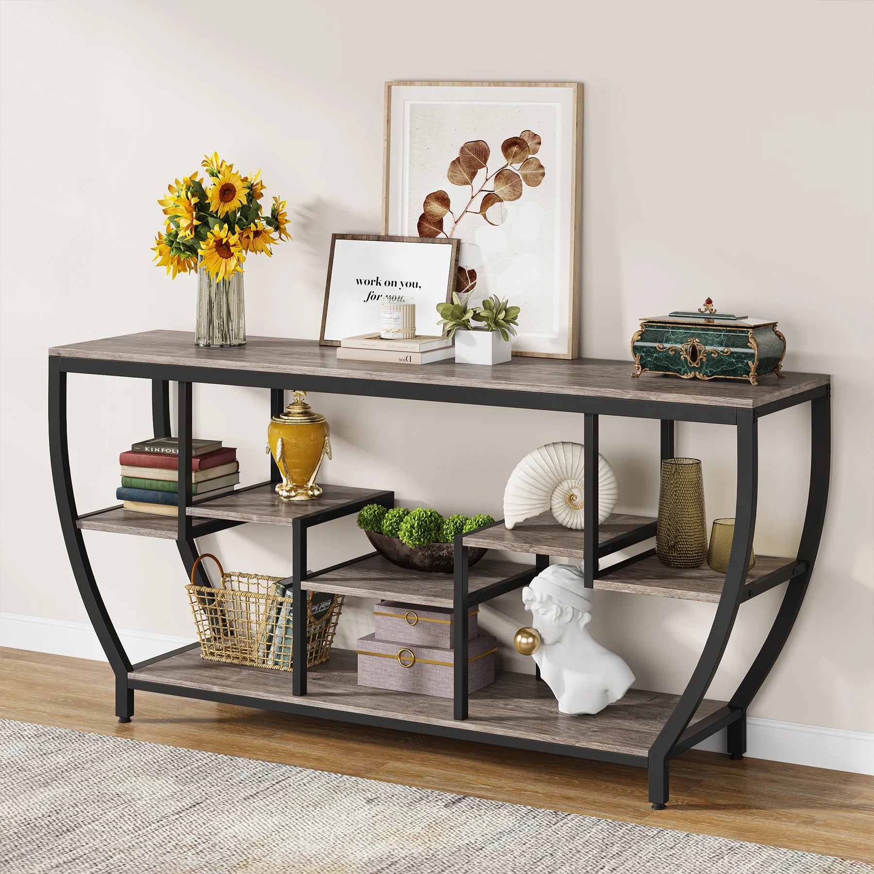 70.9" Sofa/Console/Entryway Table TV Stand
