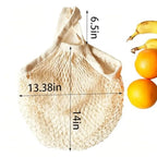 Reusable Cotton Grocery Bags Pack Of 3