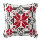 DIY Latch Hook Rug Kits Snowman Santa Claus Hat Embroidery Cushion Pillow Cover