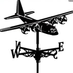 Metal Weathervane,Witch Iron Weather Vane,Sea Rover Wind Direction Indicator,Garden Decoration,Outdoor Roof Decoration,Gardening