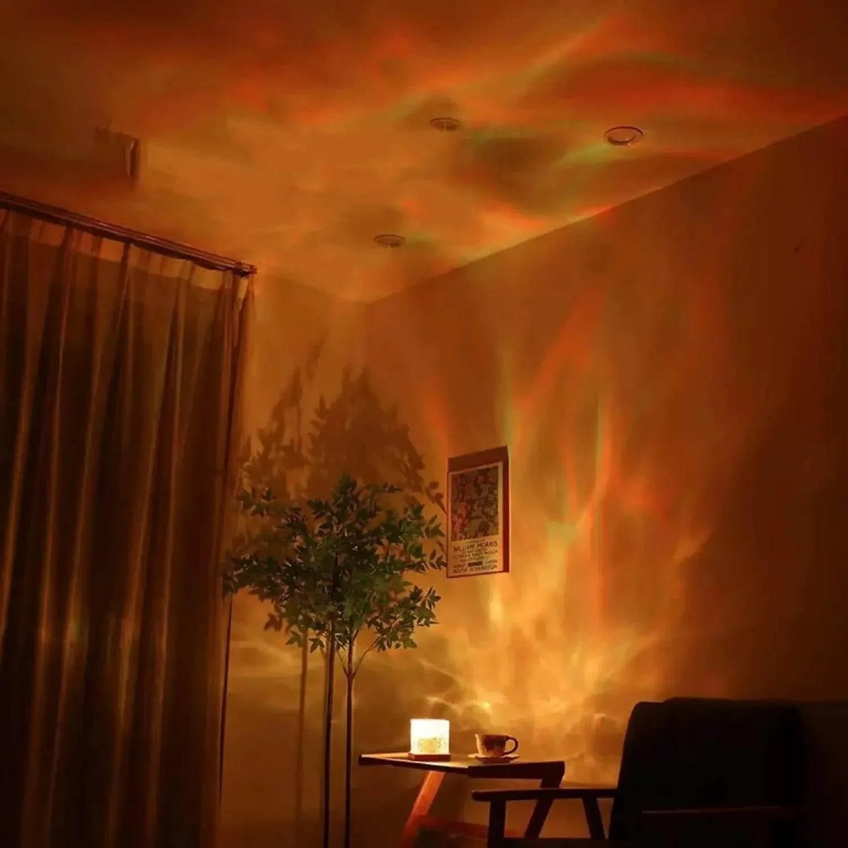 Viral Wave Projector Light 16 Colors Midnight Aura