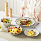 Vancasso 24/48 Piece Ceramic Dinnerware Sets Hand-painted