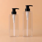 Square Soap Dispenser | Refillable 400/500ml Bathroom, Kitchen, Lotion Pump Bottle