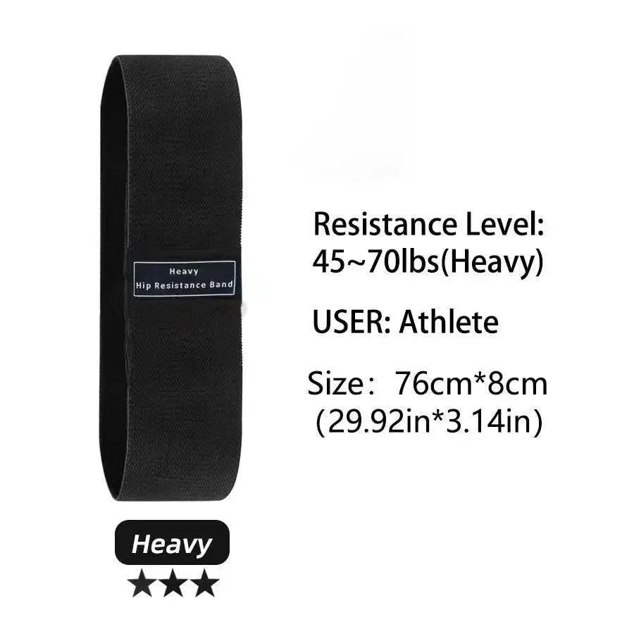 Fabric Resistance Workout Bands Hip Booty Thighs