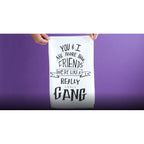 Set of 2 More Than Friends Snarky Dish Cloth Towel