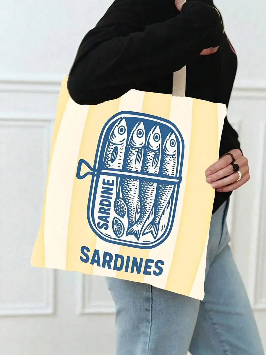 Reusable Tote Bag And Cosmetic Pouch Set