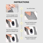 Wireless Rechargeable Electric Leg/Arm Massager Air Compression