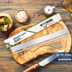 17" Magnetic Knife Holder With 10 Hooks