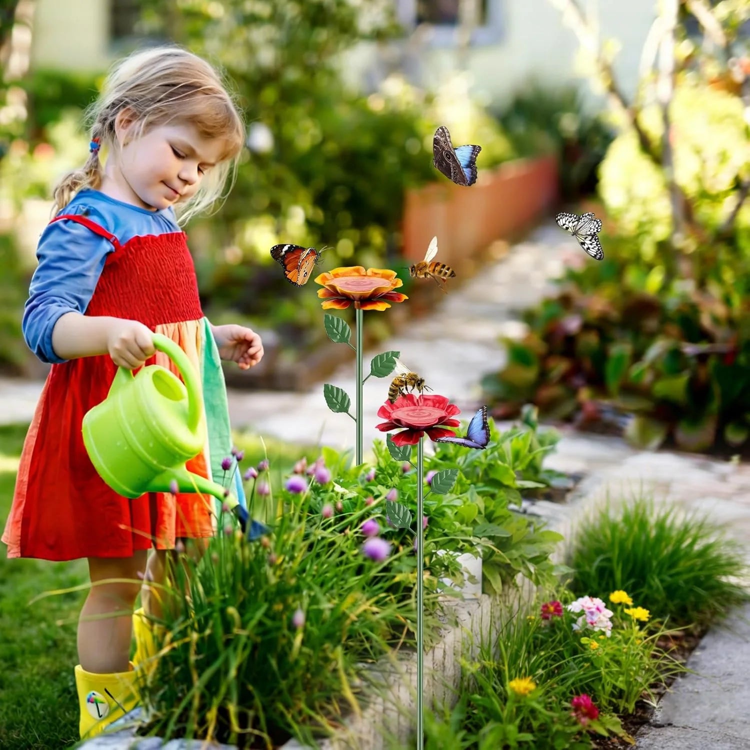 2-Pack Bee/Butterfly Watering Station