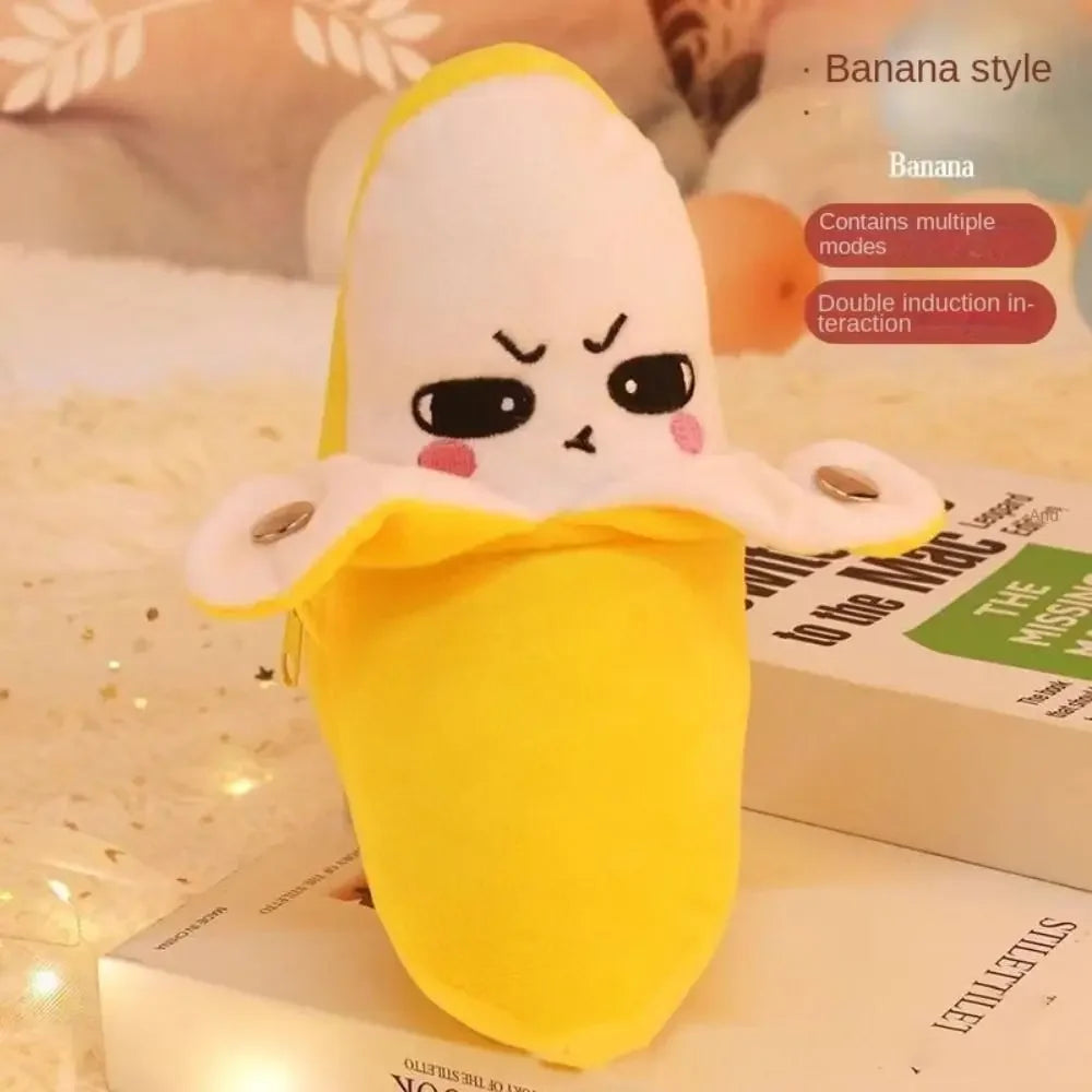 Interactive Plush Musical Fruit Induction Toy
