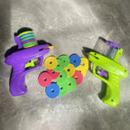 Foam Flying Disc Launcher/Shooter for Outdoor or Indoor Games