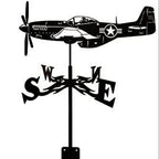 Metal Weathervane,Witch Iron Weather Vane,Sea Rover Wind Direction Indicator,Garden Decoration,Outdoor Roof Decoration,Gardening
