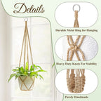 Macrame Plant Hanger Set of 3