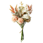 44cm Home Decoration Artificial Flowers Bouquet 1pc/Lot Champagne Peony Dandelion Bouquet Wedding Ins Style Room Decor Supplies