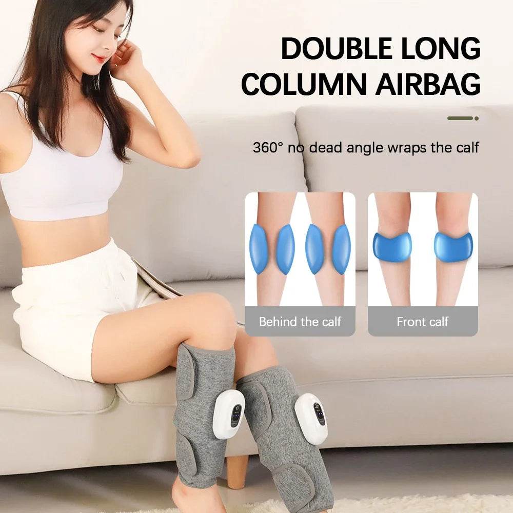 Wireless Rechargeable Electric Leg/Arm Massager Air Compression