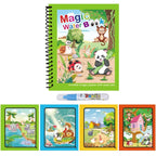 1pc Children's Reusable Water Drawing Book | Mess-Free Magic Coloring Pad
