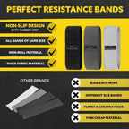 Fabric Resistance Workout Bands Hip Booty Thighs