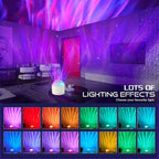 Aurora Night Light Projector With Timer & Remote