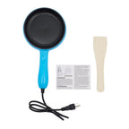 Portable Electric Skillet Non-Stick, Perfect for Apartments or Dorms