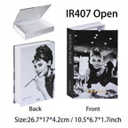 Luxury Fake Books Home Decoration Accessories for Living Room Fashion Fake Book Storage Box Simple Nordic Coffee Table Books
