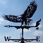 Metal Weathervane,Witch Iron Weather Vane,Sea Rover Wind Direction Indicator,Garden Decoration,Outdoor Roof Decoration,Gardening