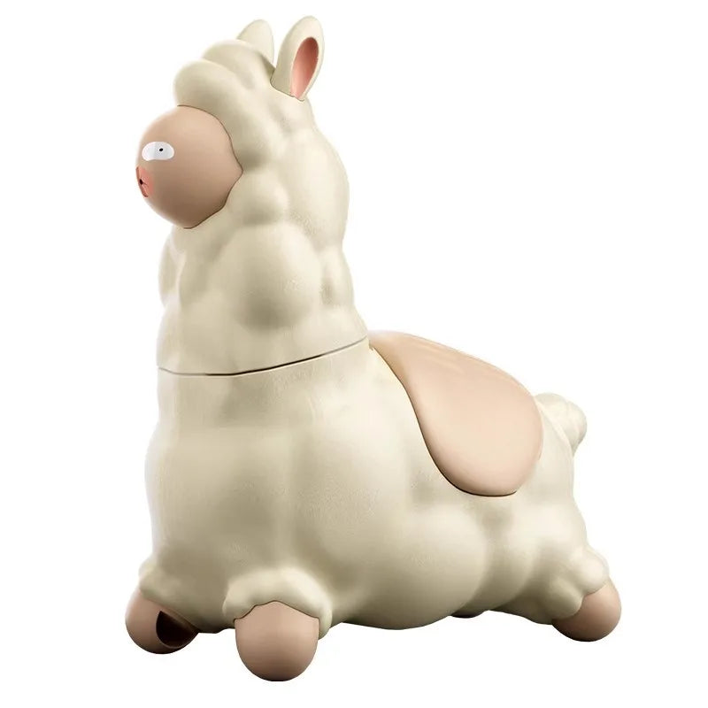Shaking Head Alpaca Pressing Water Toy for Outdoor Games