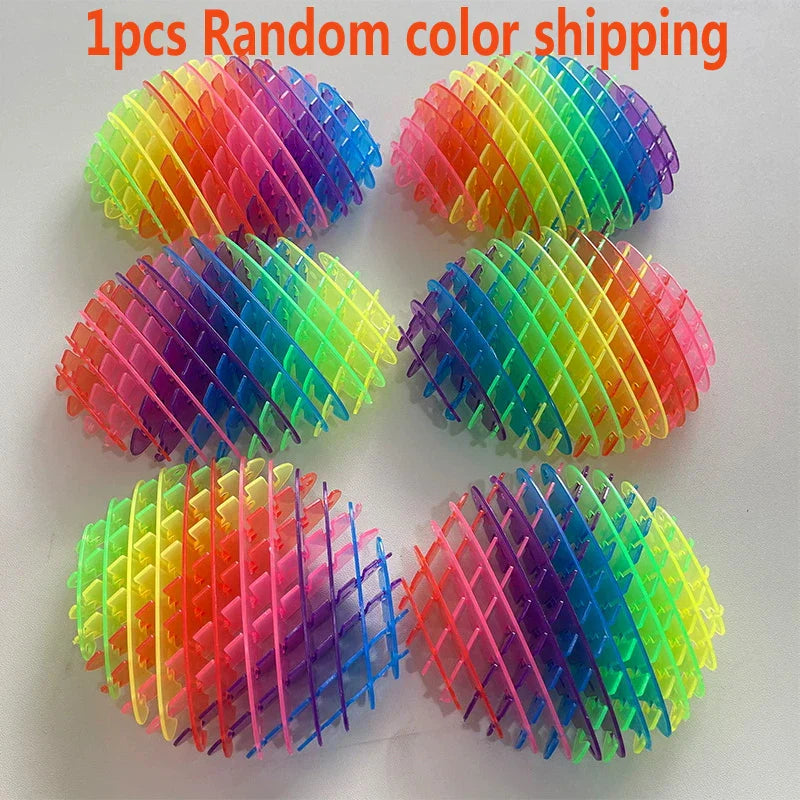 3D Telescoping Stretchable Mesh Fidget Worm Toy