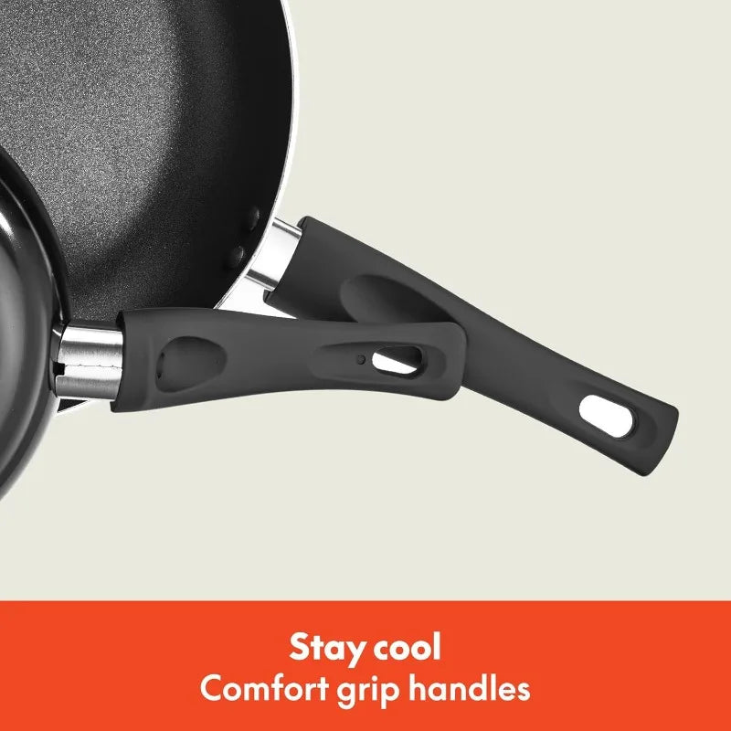 Bella Cookware Set 12 Piece Pots/Pans/Utensils
