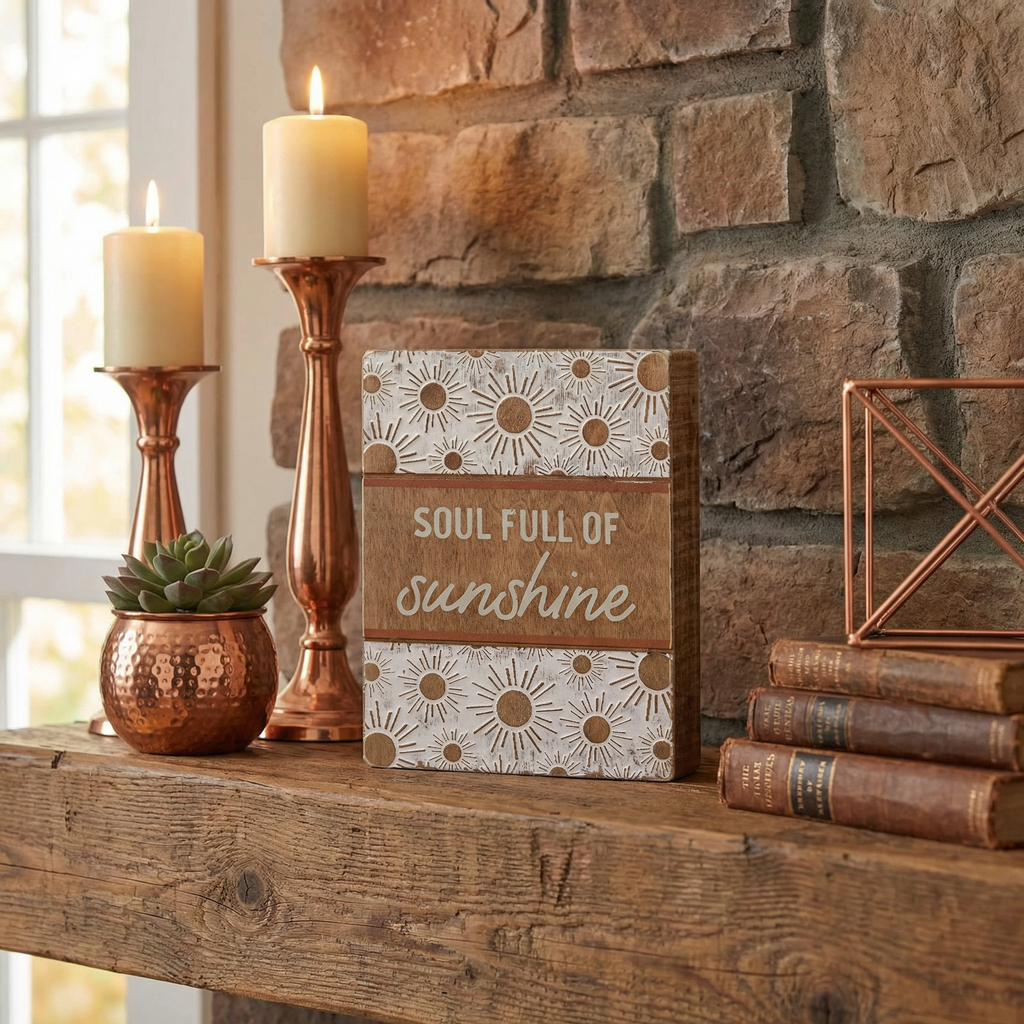 Soul Full Of Sunshine Boho Sunburst Home Decor